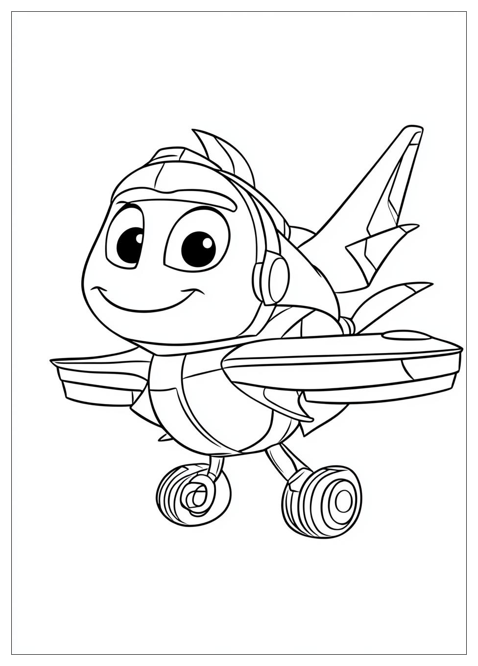 Disegni Super Wings Da Colorare 8