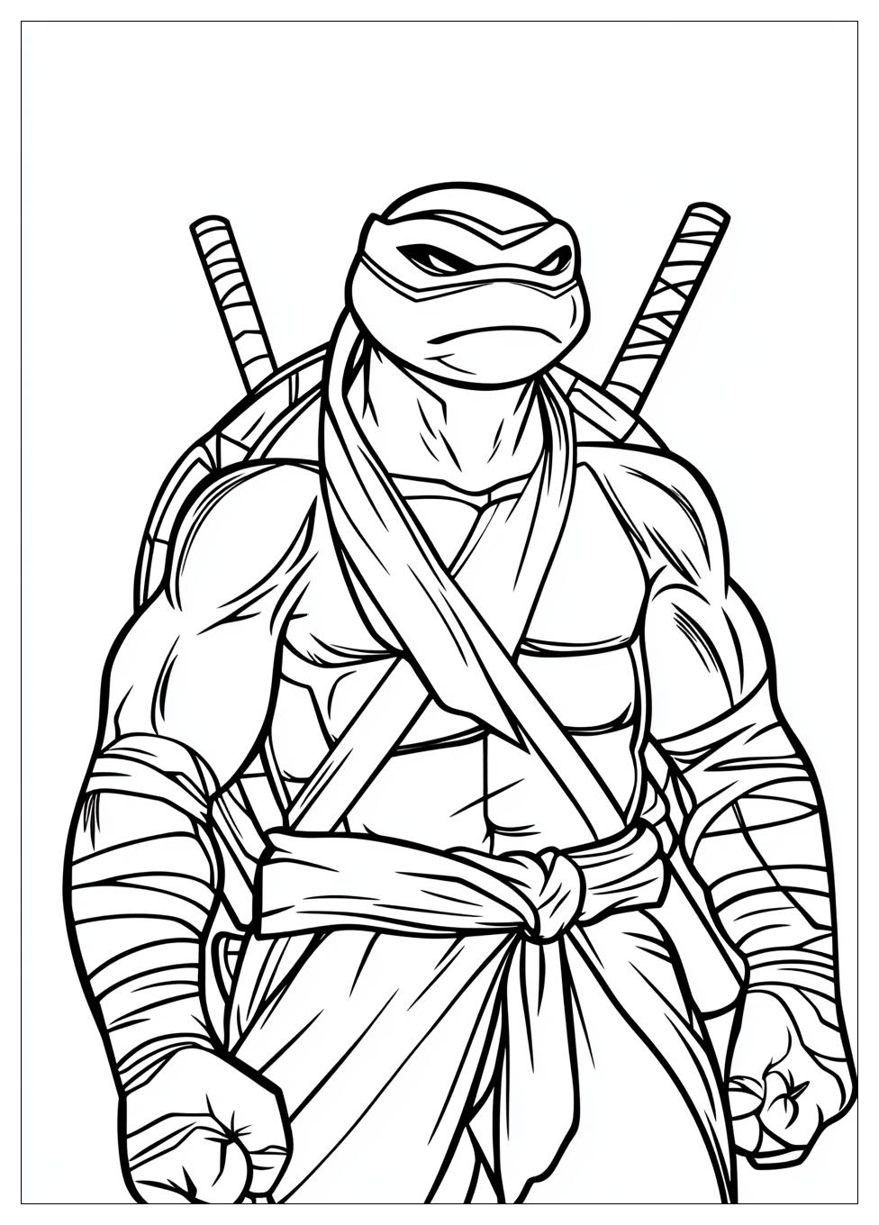 Disegni Tartaruga Ninja Da Colorare 6