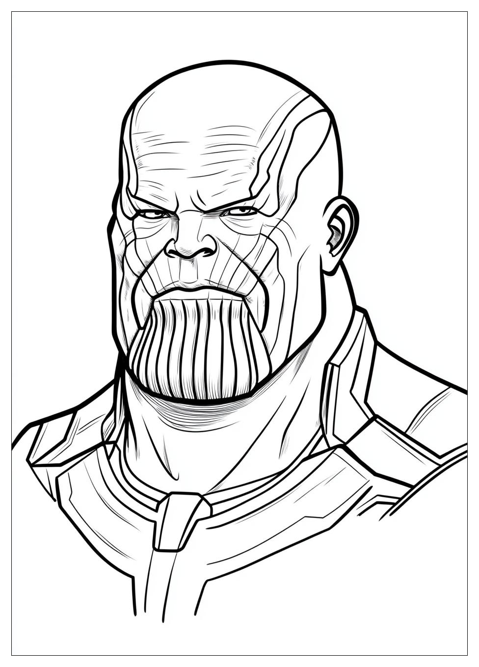 Disegni Thanos Da Colorare 1