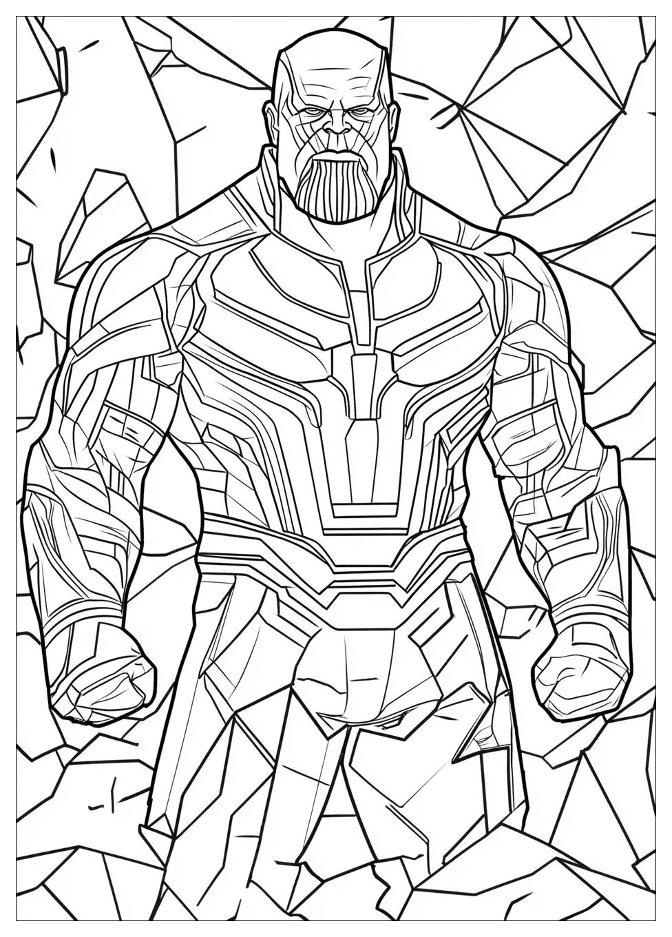 Disegni Thanos Da Colorare 10