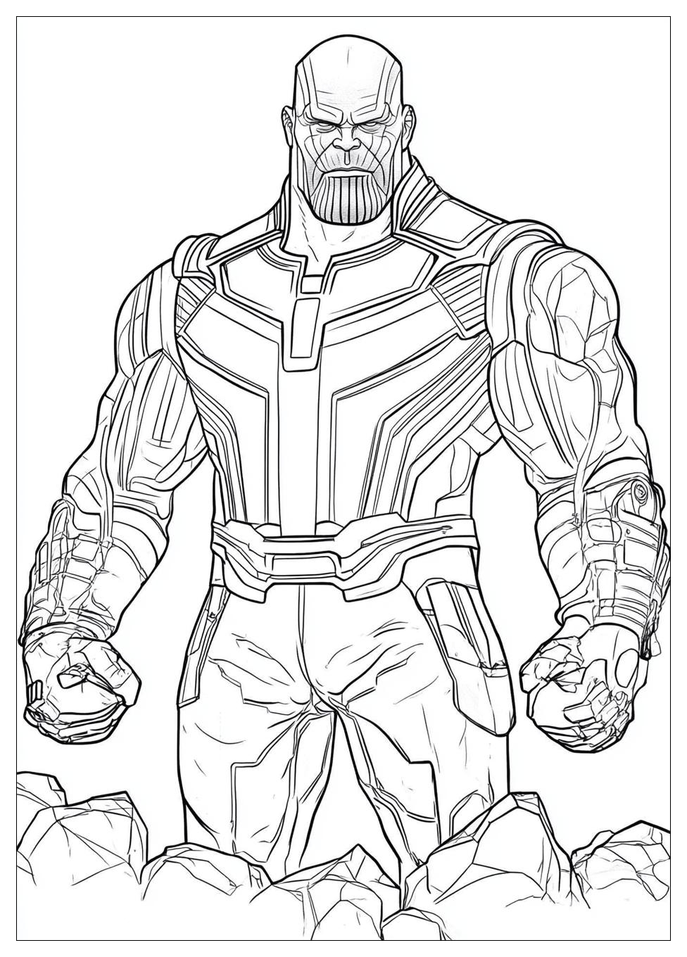 Disegni Thanos Da Colorare 11