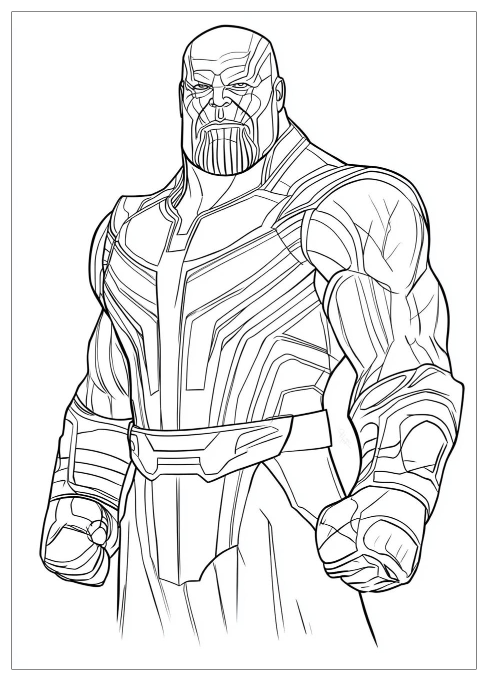 Disegni Thanos Da Colorare 15