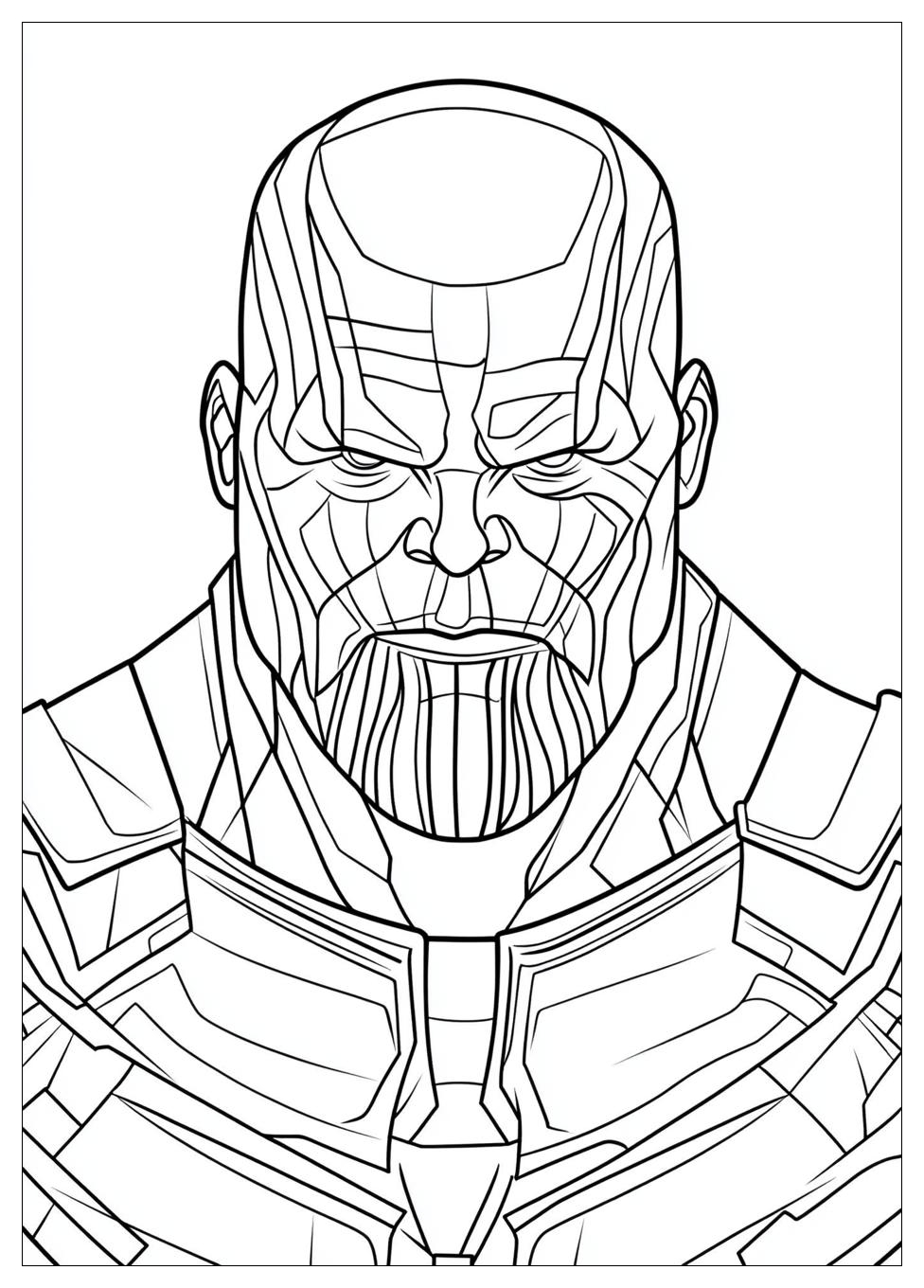 Disegni Thanos Da Colorare 16