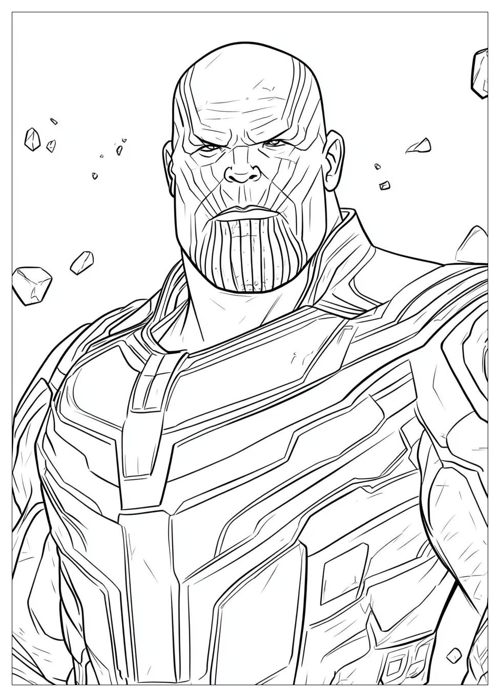 Disegni Thanos Da Colorare 17