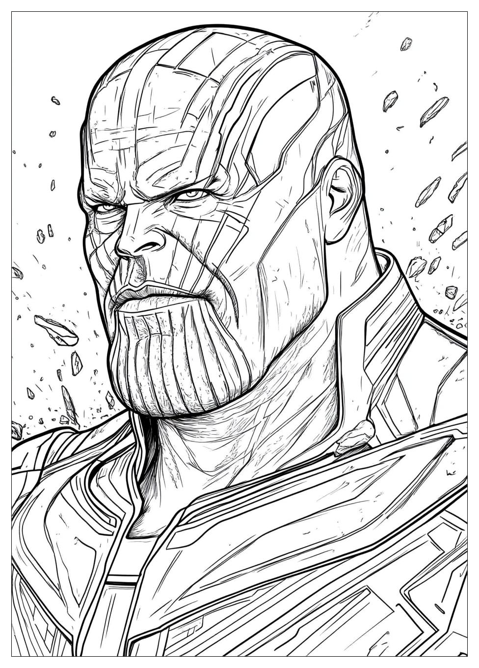 Disegni Thanos Da Colorare 21