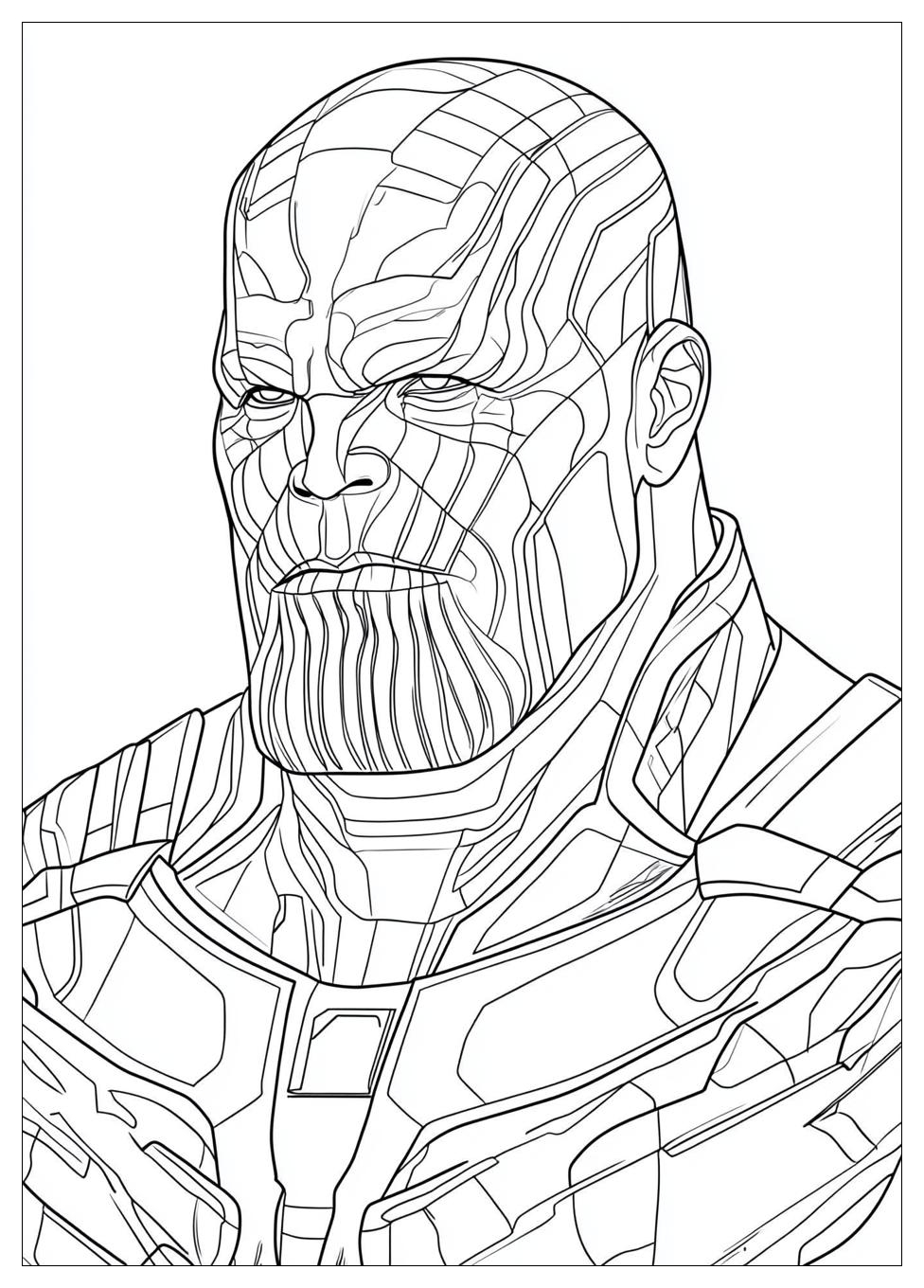 Disegni Thanos Da Colorare 23