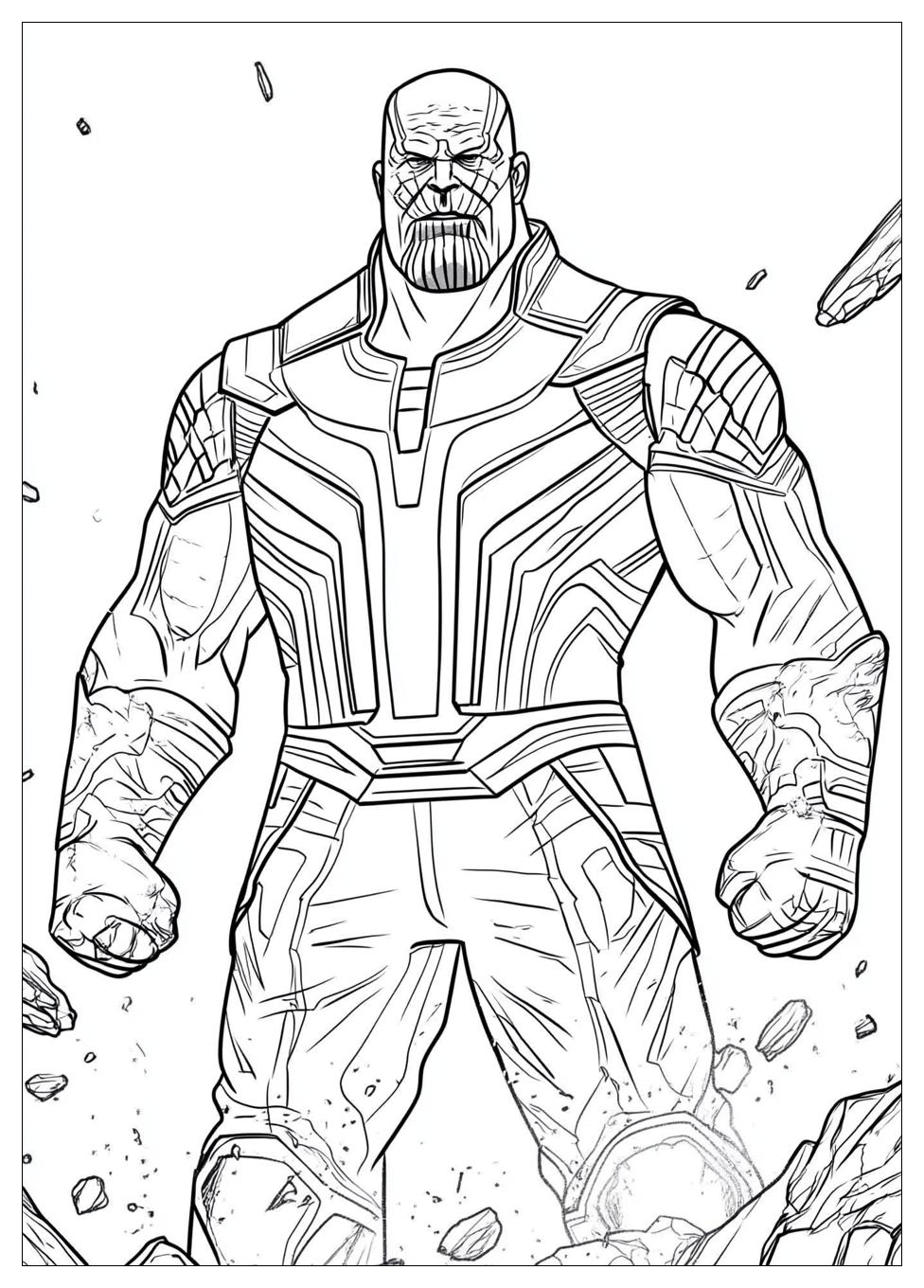 Disegni Thanos Da Colorare 3