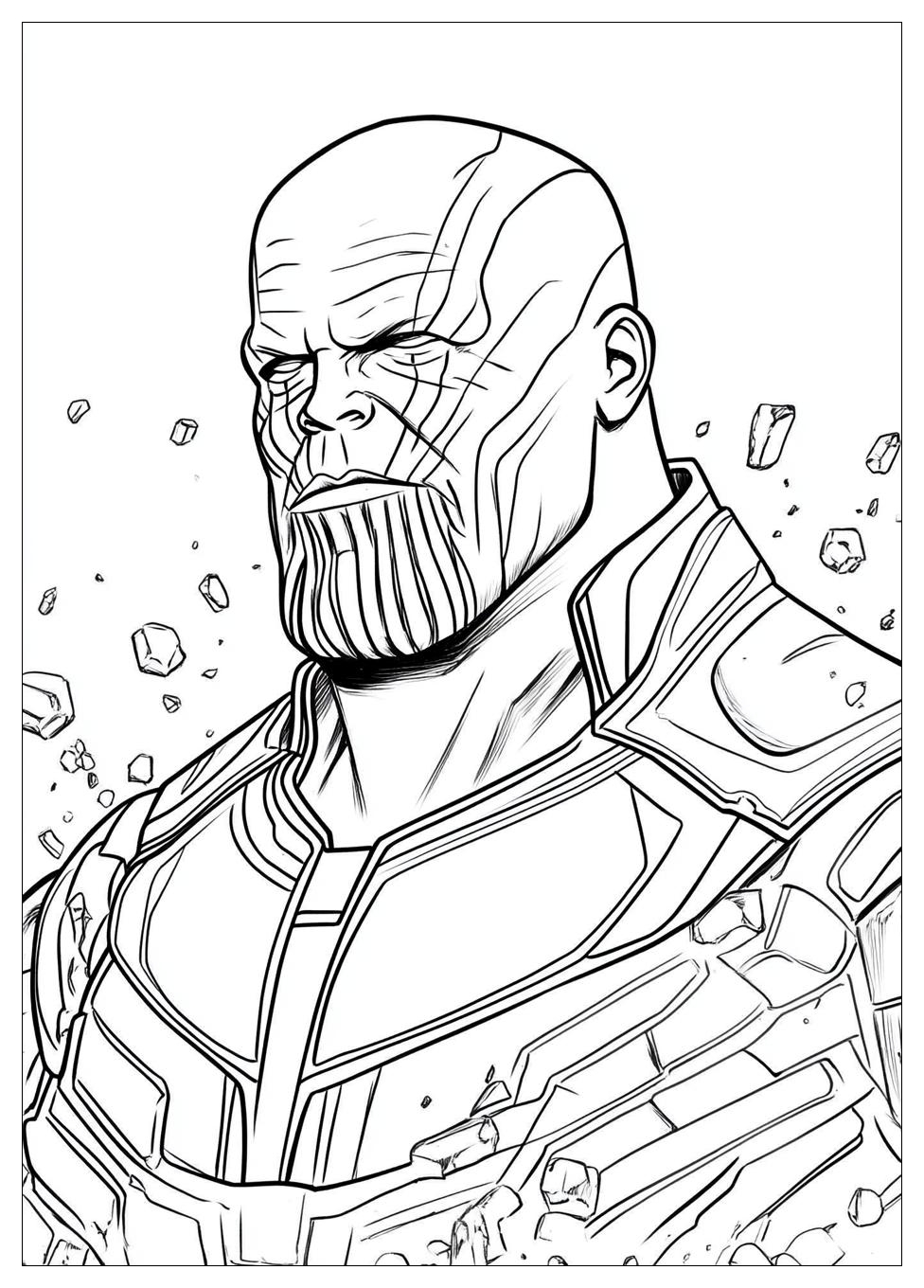 Disegni Thanos Da Colorare 4