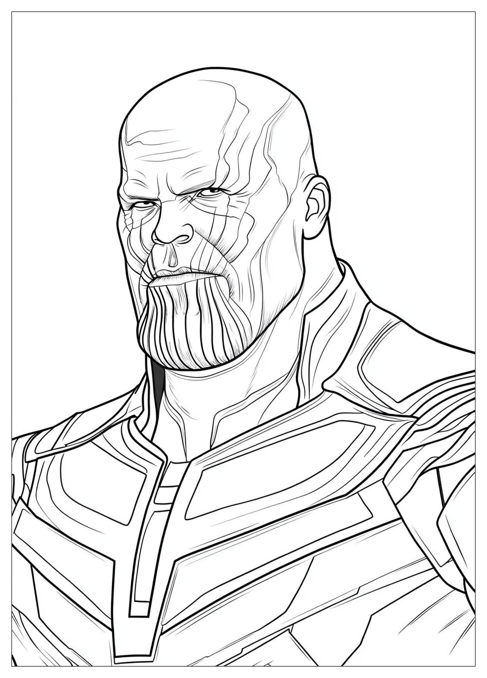 Disegni Thanos Da Colorare 5