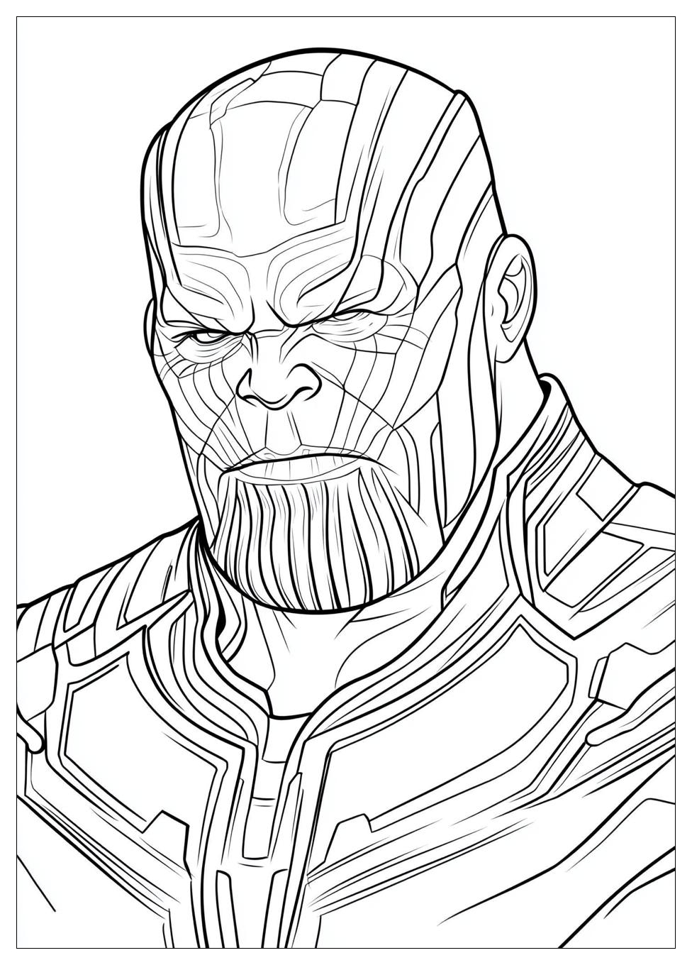 Disegni Thanos Da Colorare 9