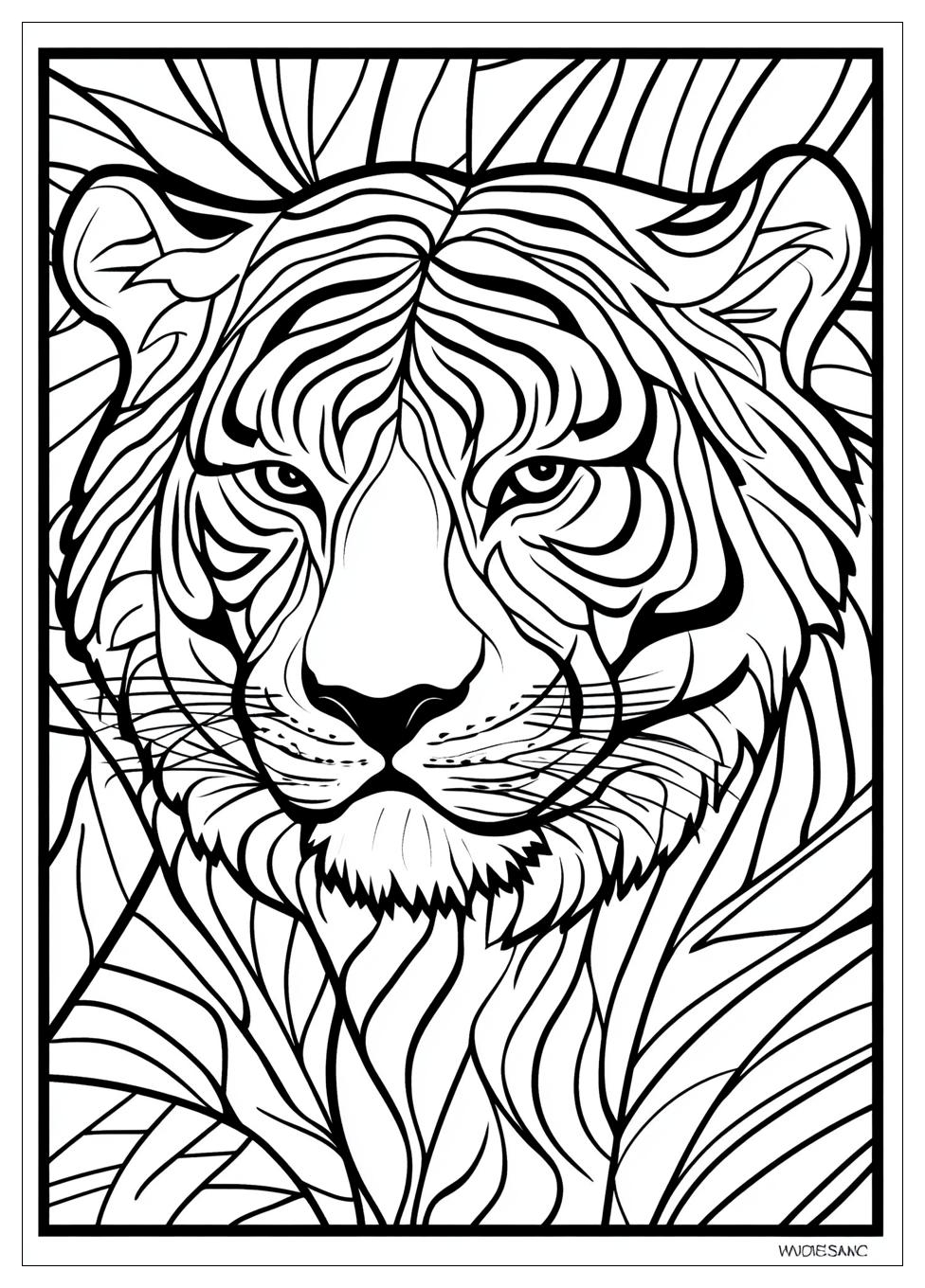 Disegni Tigre Da Colorare 10