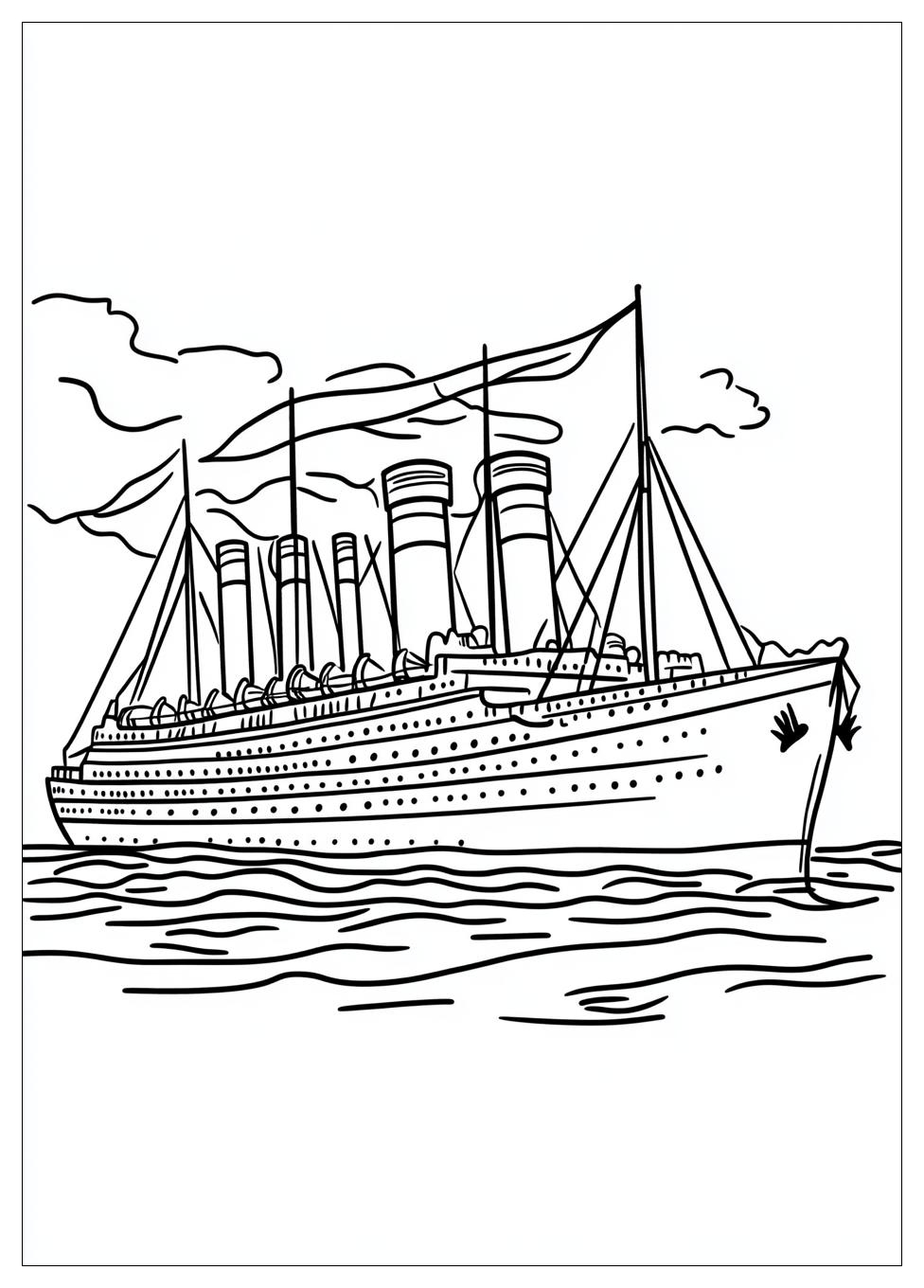 Disegni Titanic Da Colorare 1