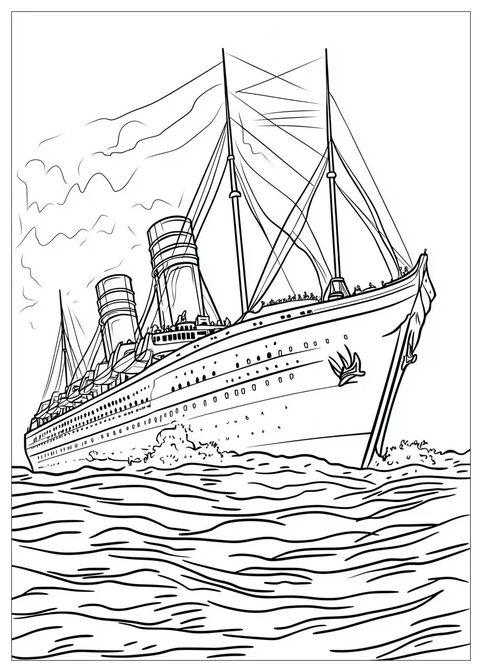 Disegni Titanic Da Colorare 12