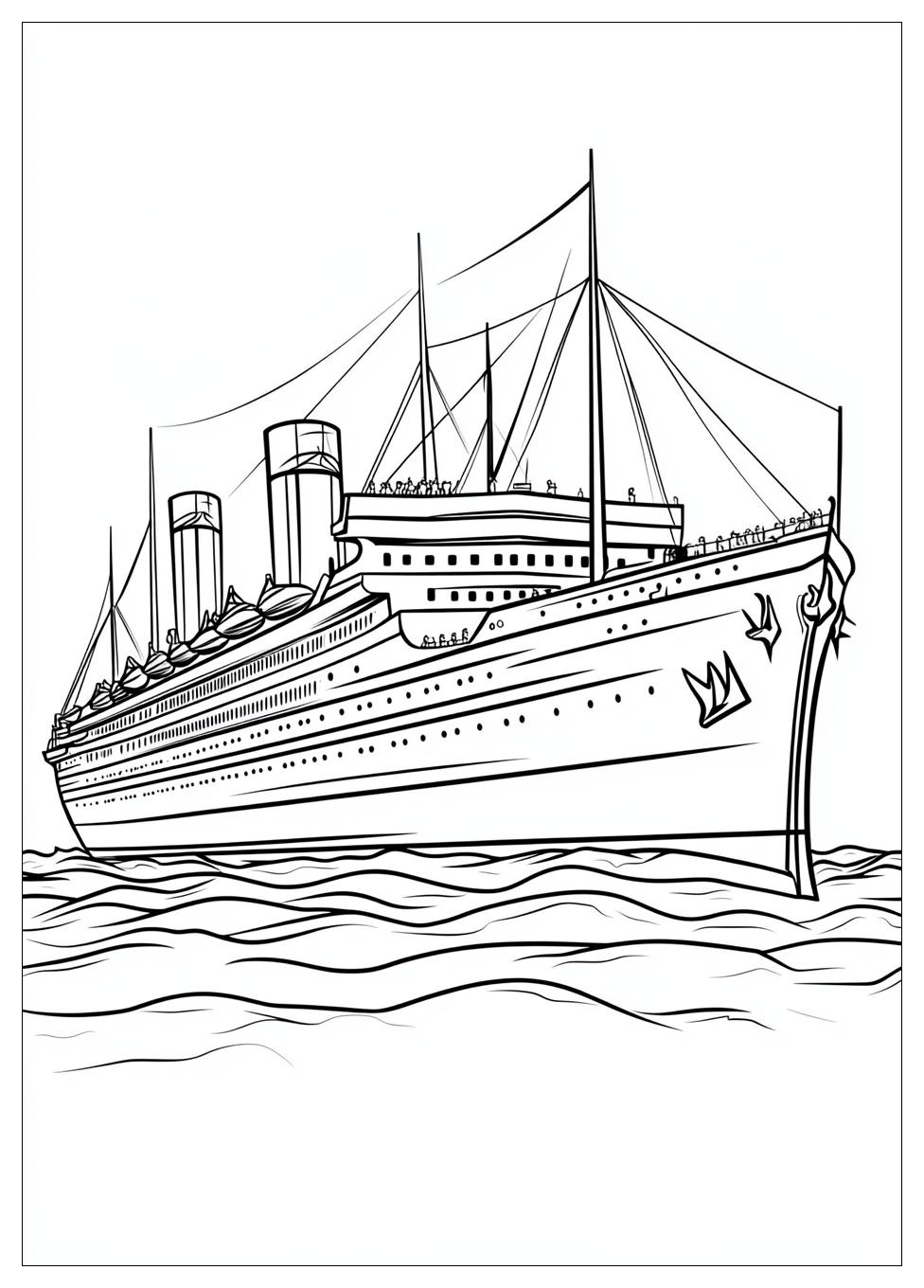 Disegni Titanic Da Colorare 2