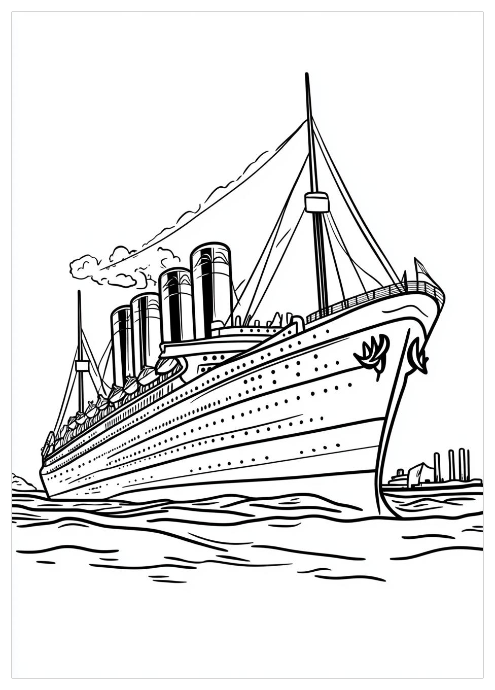 Disegni Titanic Da Colorare 3