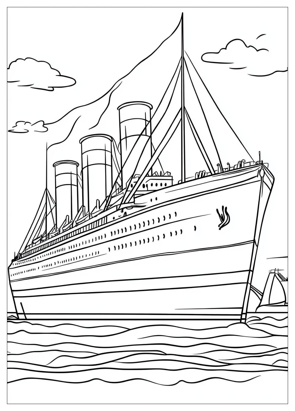 Disegni Titanic Da Colorare 4