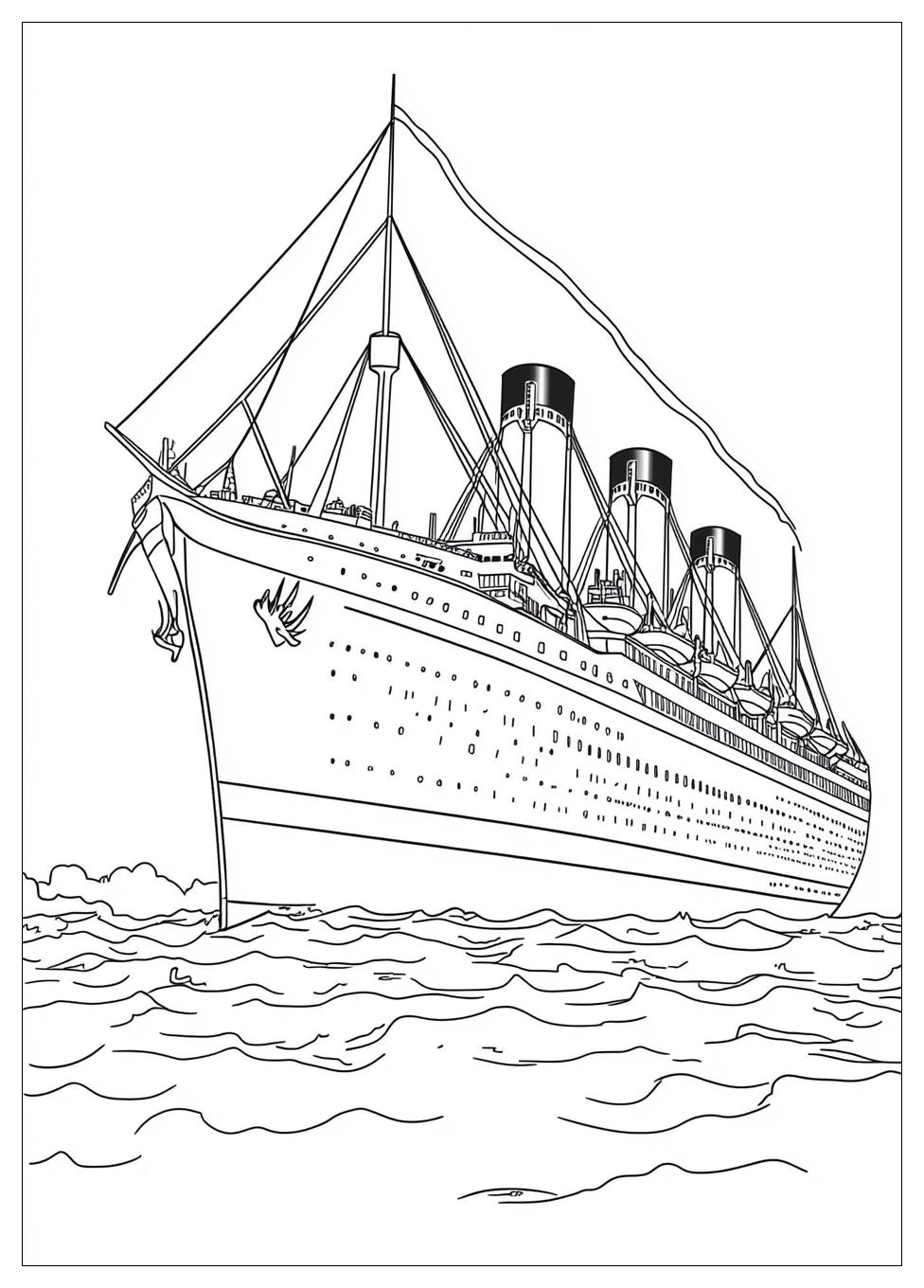 Disegni Titanic Da Colorare 5