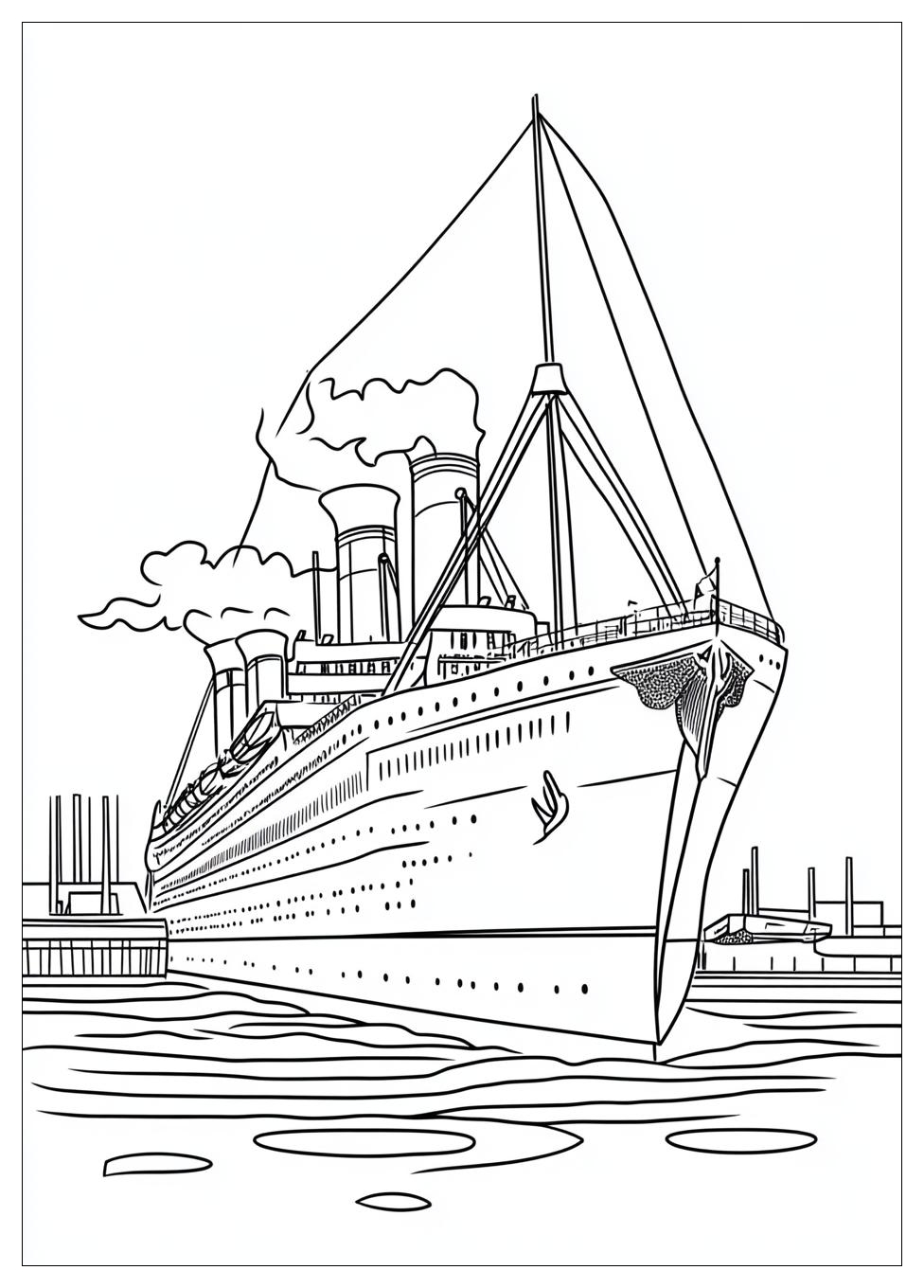 Disegni Titanic Da Colorare 9