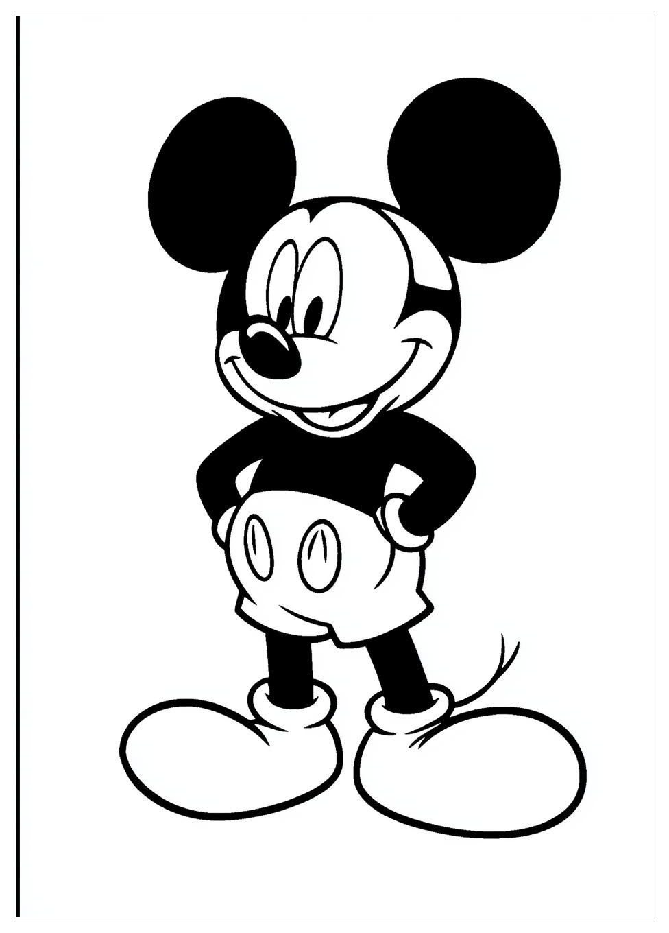 Disegni Topolino Da Colorare 1