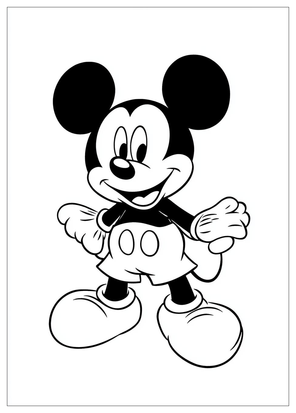 Disegni Topolino Da Colorare 10