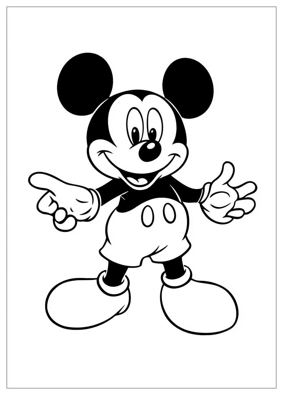 Disegni Topolino Da Colorare 11