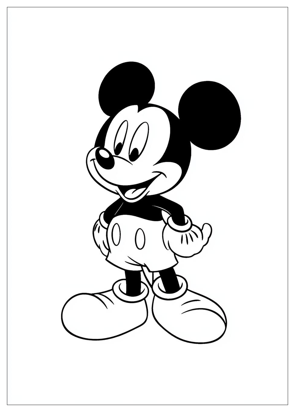 Disegni Topolino Da Colorare 17