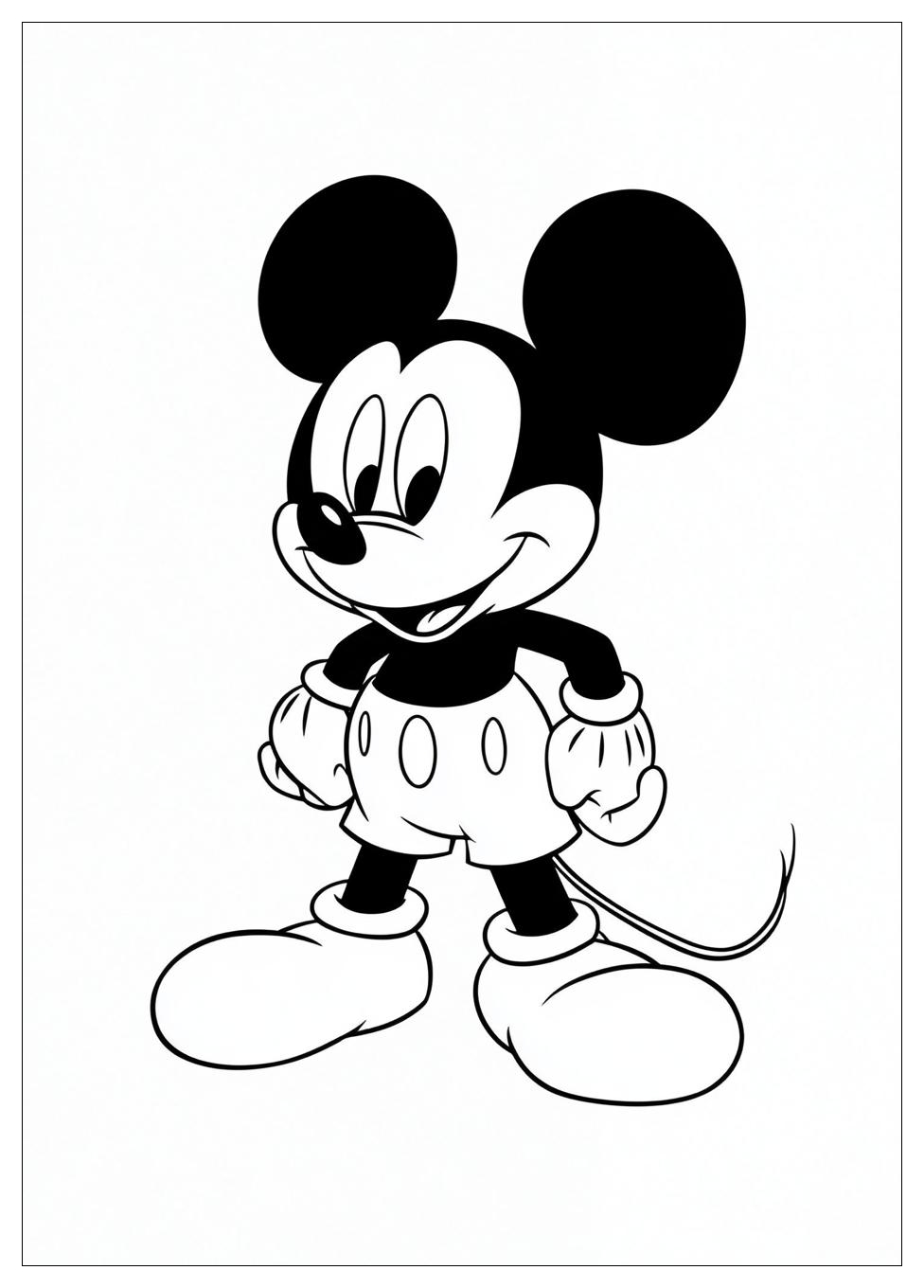 Disegni Topolino Da Colorare 9