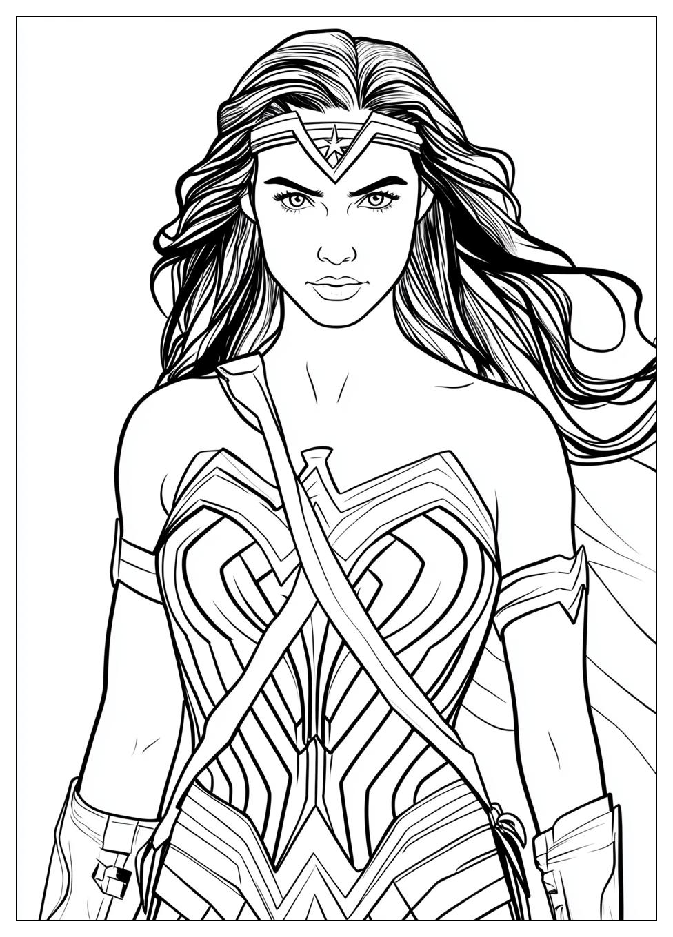 Disegni Wonder Woman Da Colorare 10