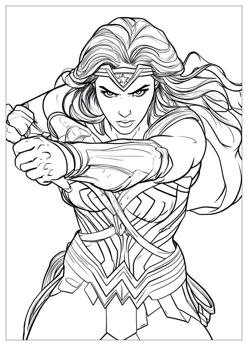 Disegni Wonder Woman Da Colorare 13