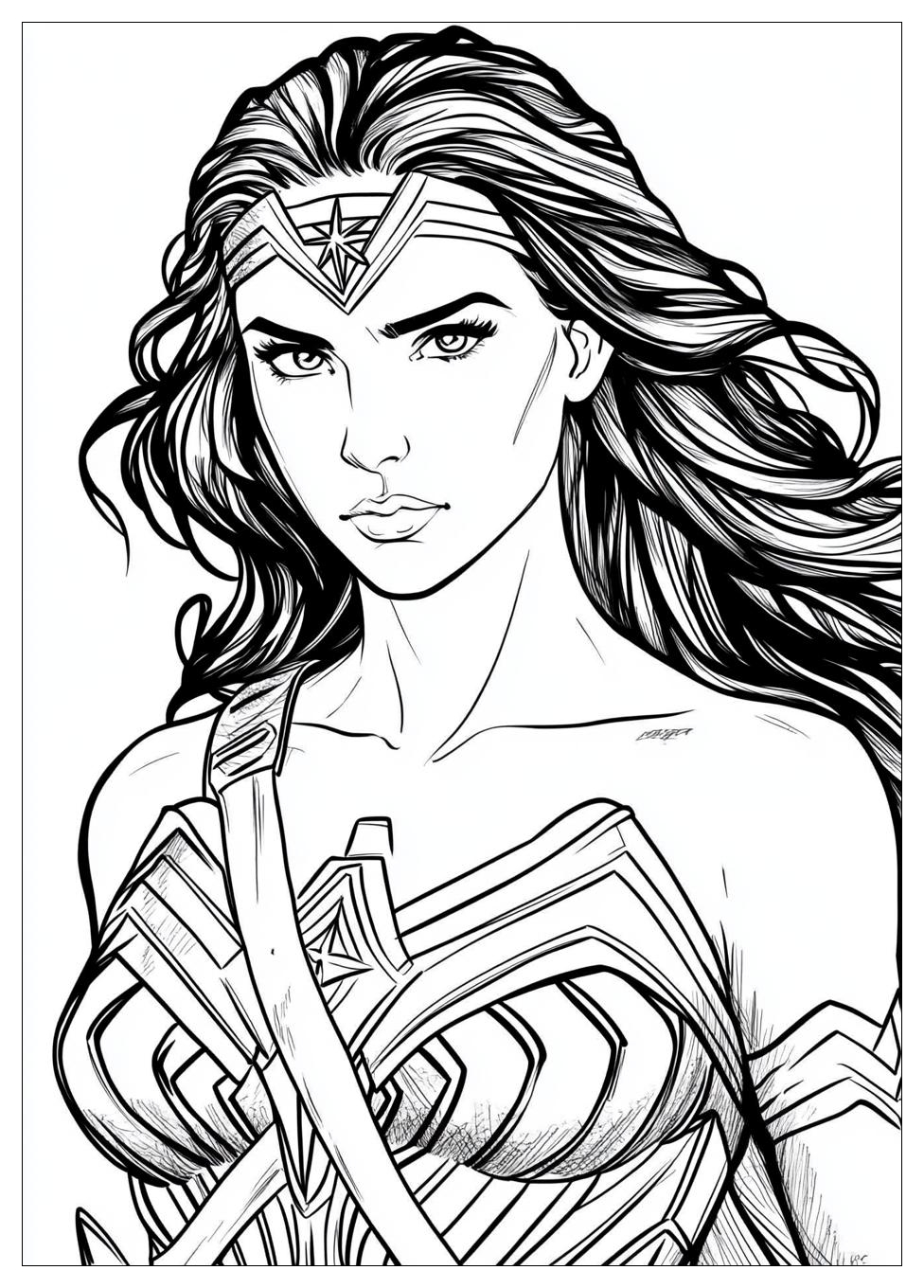 Disegni Wonder Woman Da Colorare 17