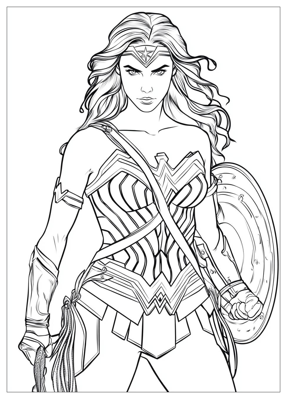 Disegni Wonder Woman Da Colorare 18