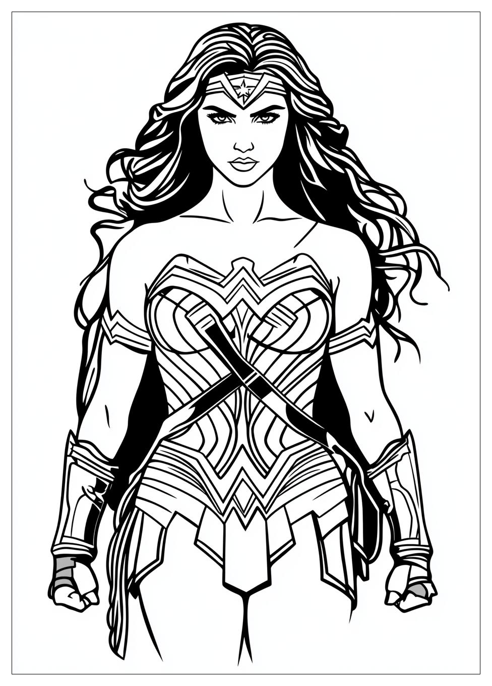 Disegni Wonder Woman Da Colorare 19