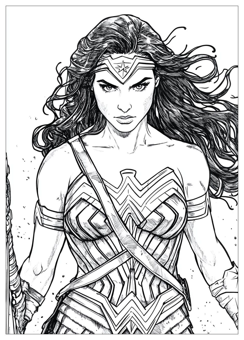 Disegni Wonder Woman Da Colorare 21