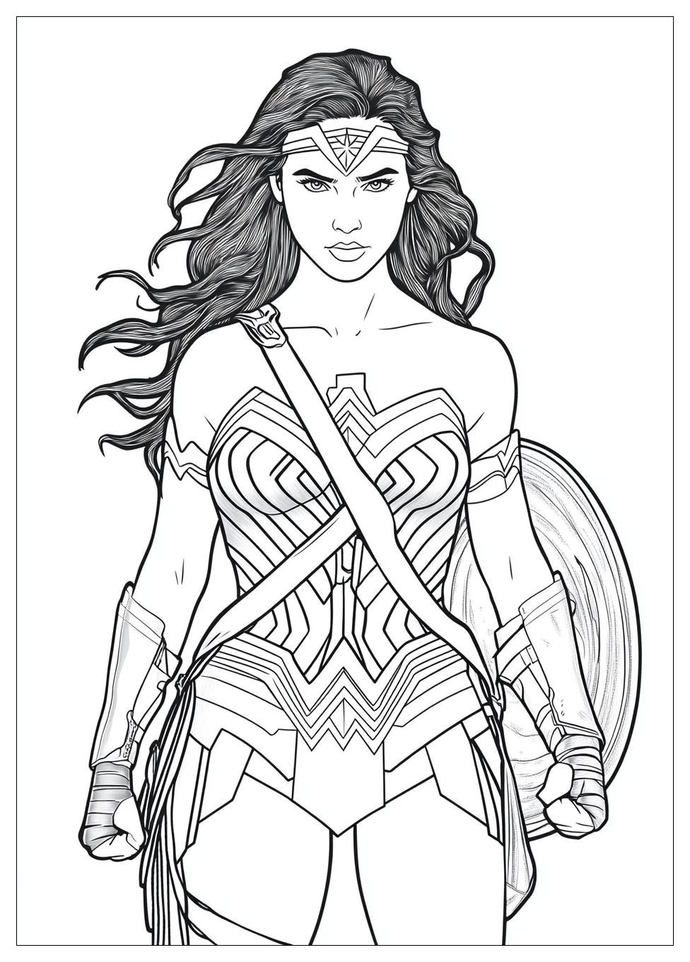 Disegni Wonder Woman Da Colorare 22