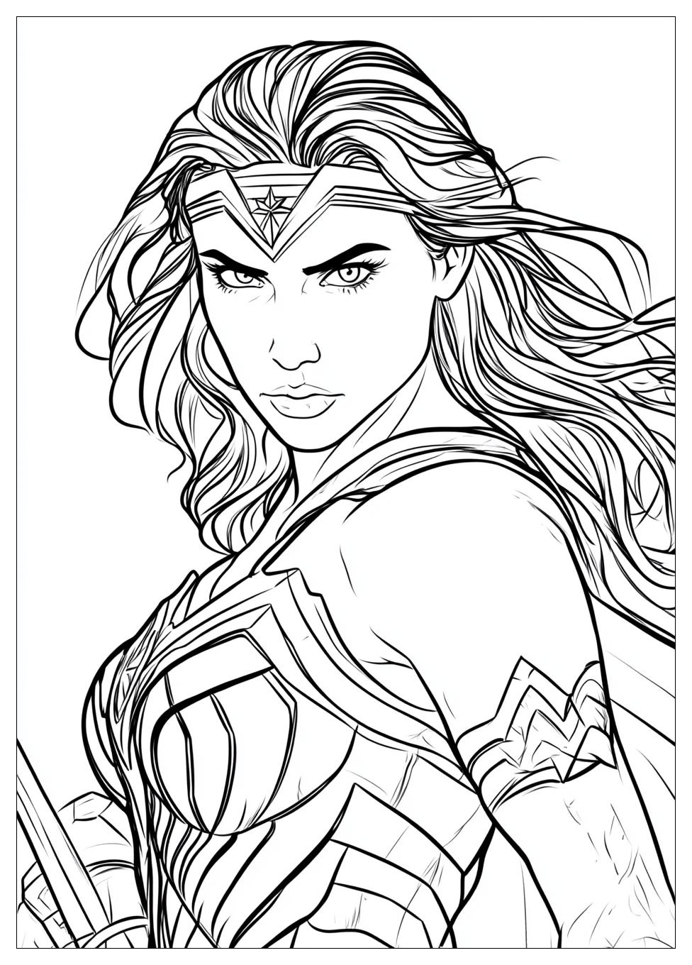 Disegni Wonder Woman Da Colorare 23