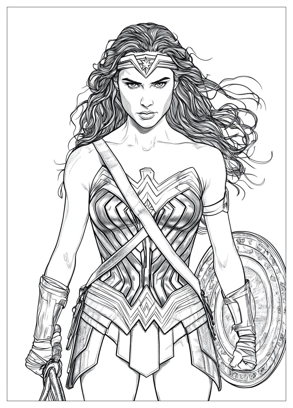 Disegni Wonder Woman Da Colorare 24