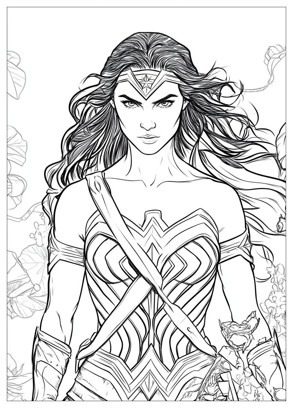 Disegni Wonder Woman Da Colorare 5