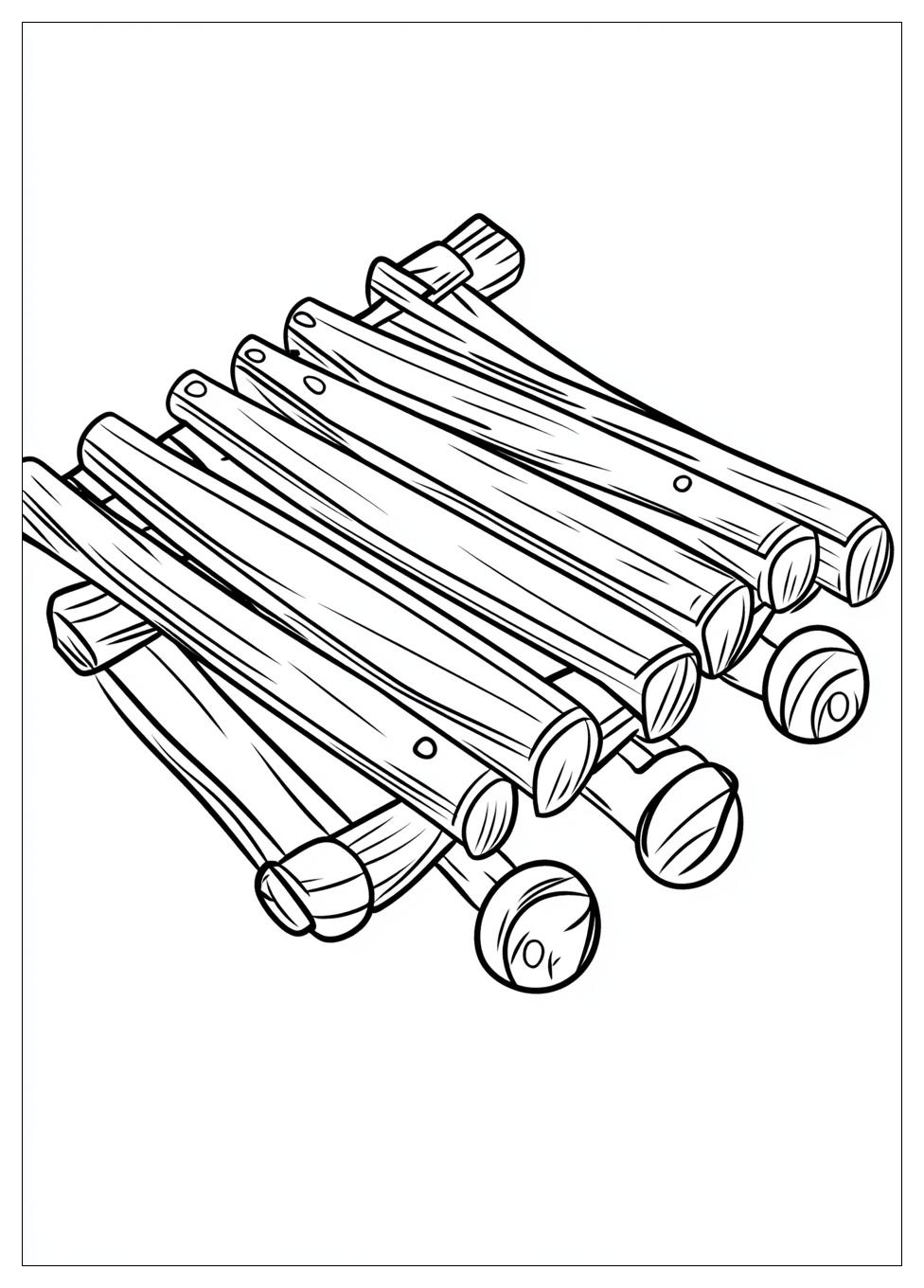 Disegni Xilofono Da Colorare  14