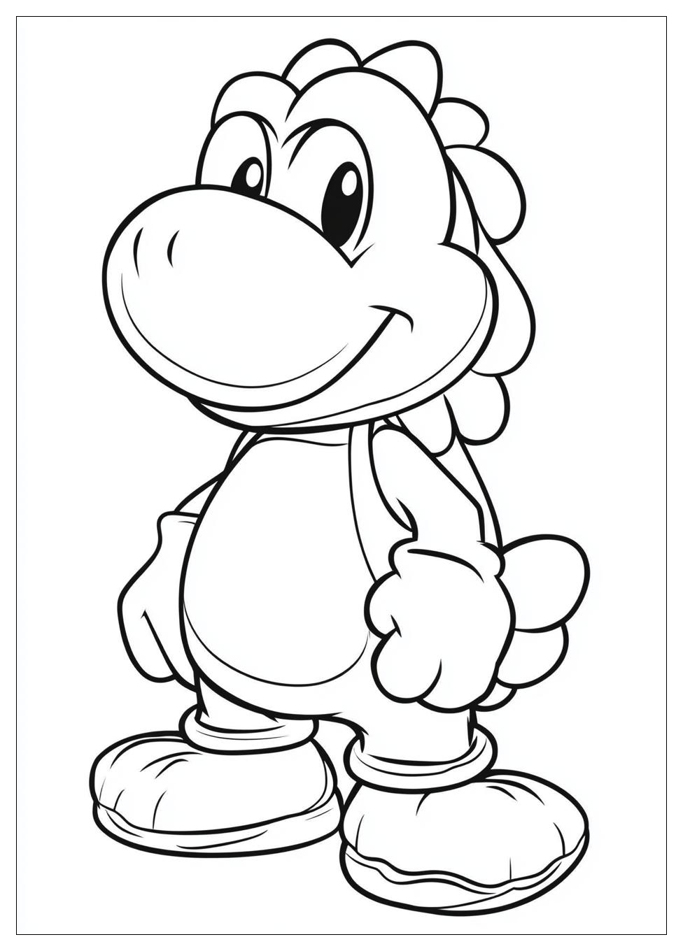 Disegni Yoshi Da Colorare 11