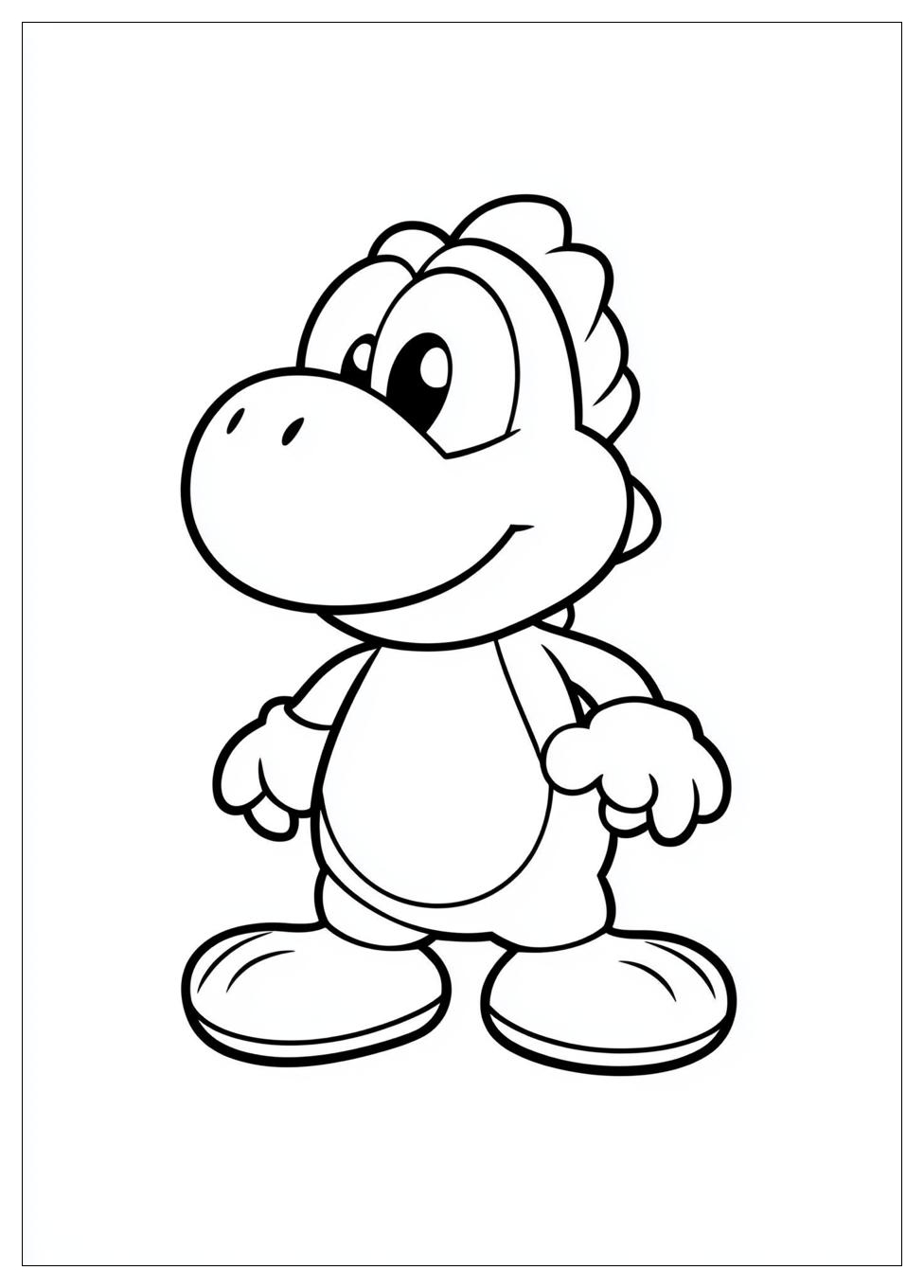 Disegni Yoshi Da Colorare 12