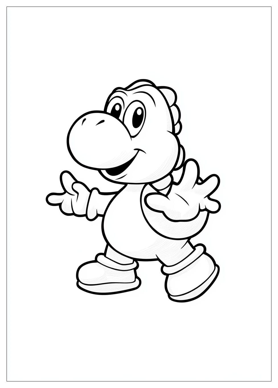 Disegni Yoshi Da Colorare 15