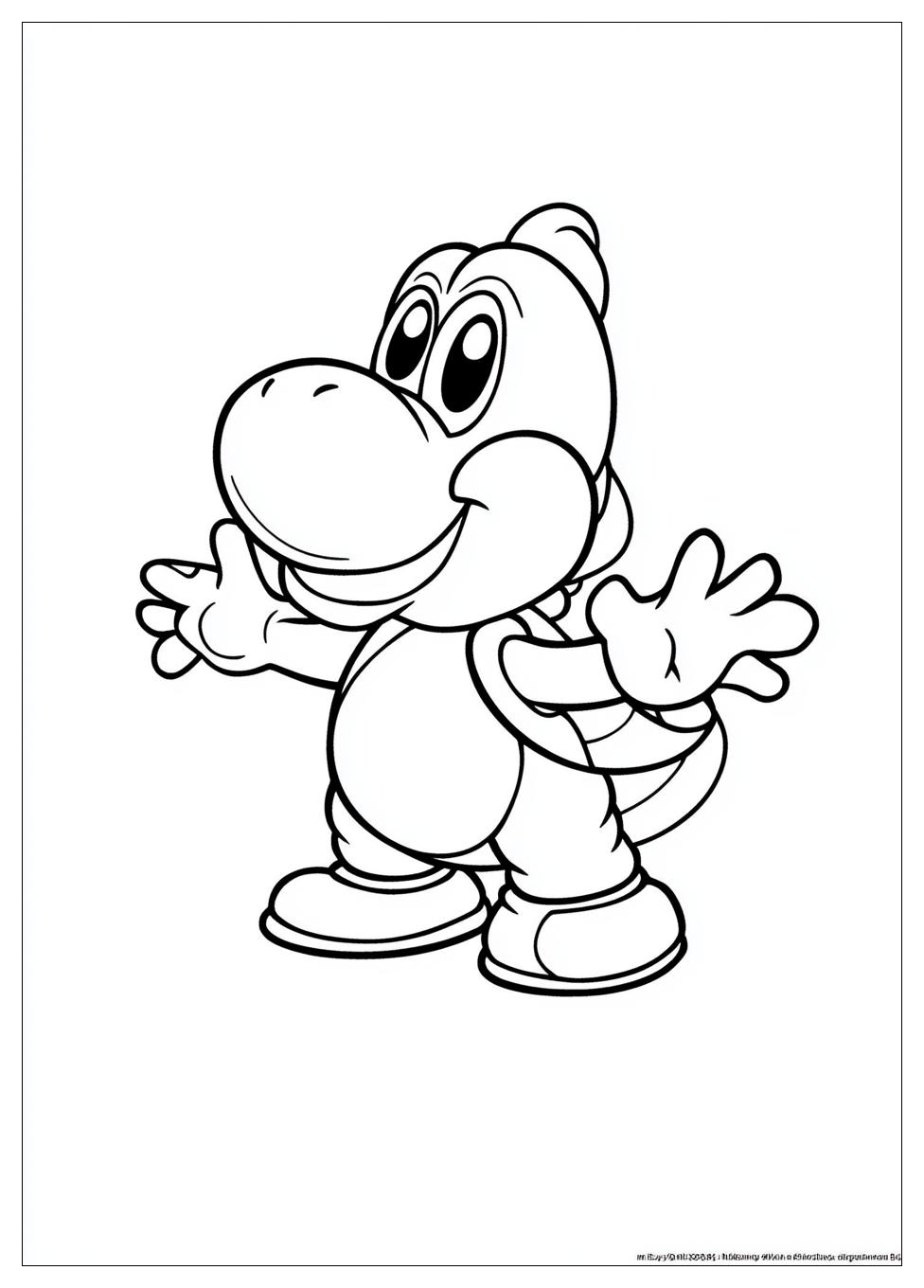 Disegni Yoshi Da Colorare 19