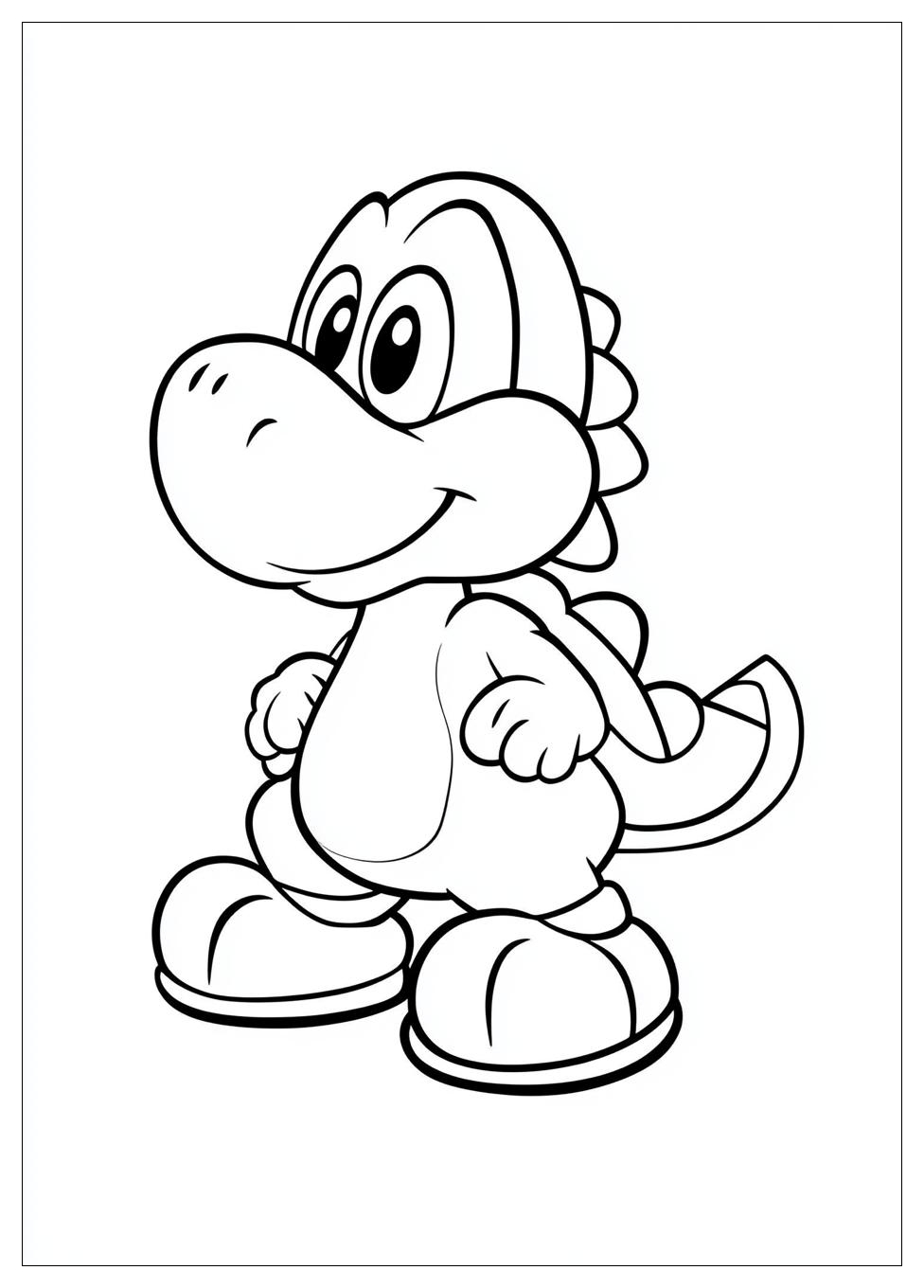 Disegni Yoshi Da Colorare 2