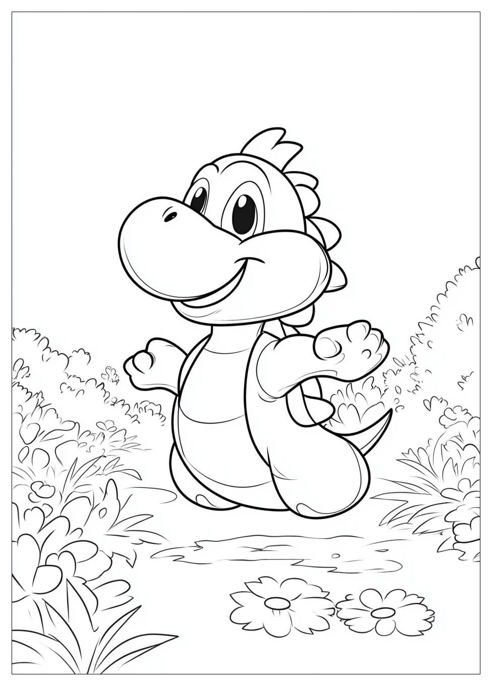 Disegni Yoshi Da Colorare 23