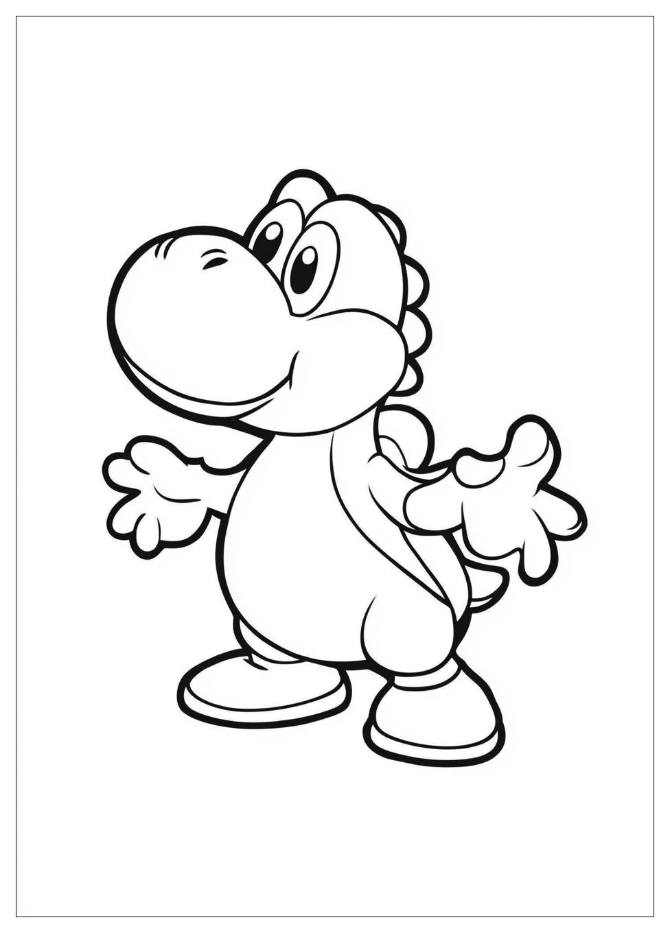 Disegni Yoshi Da Colorare 6