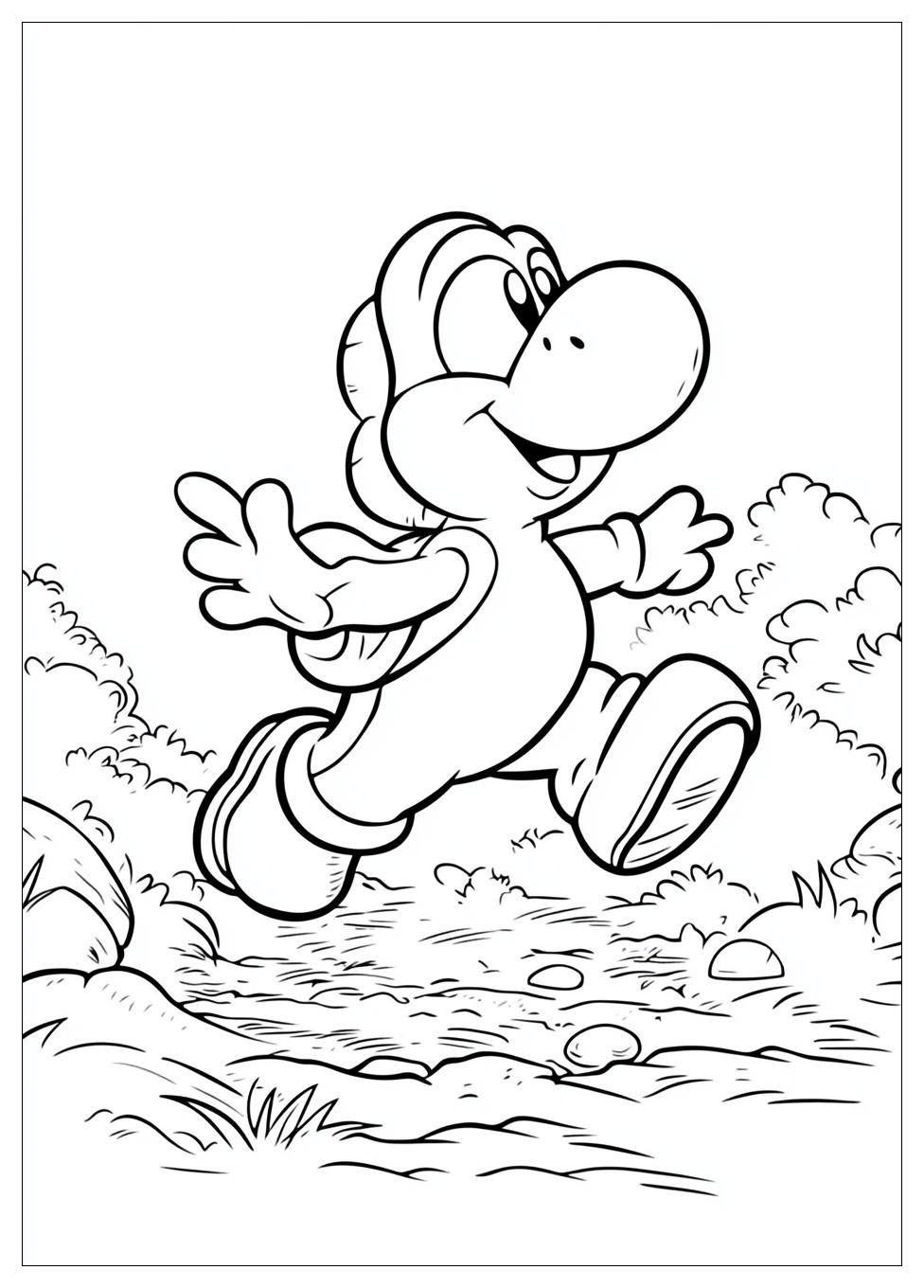 Disegni Yoshi Da Colorare 9