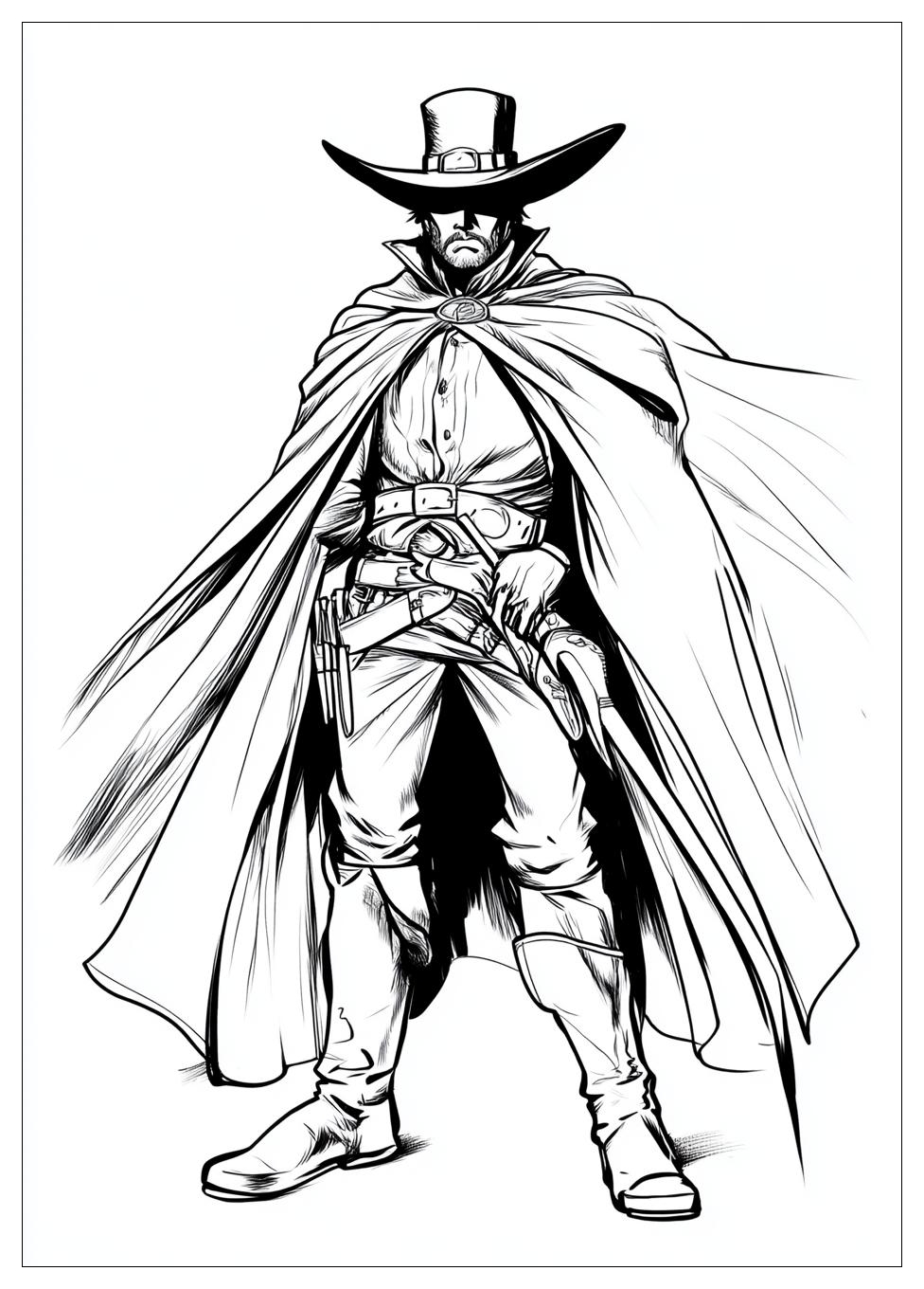 Disegni Zorro Da Colorare 15