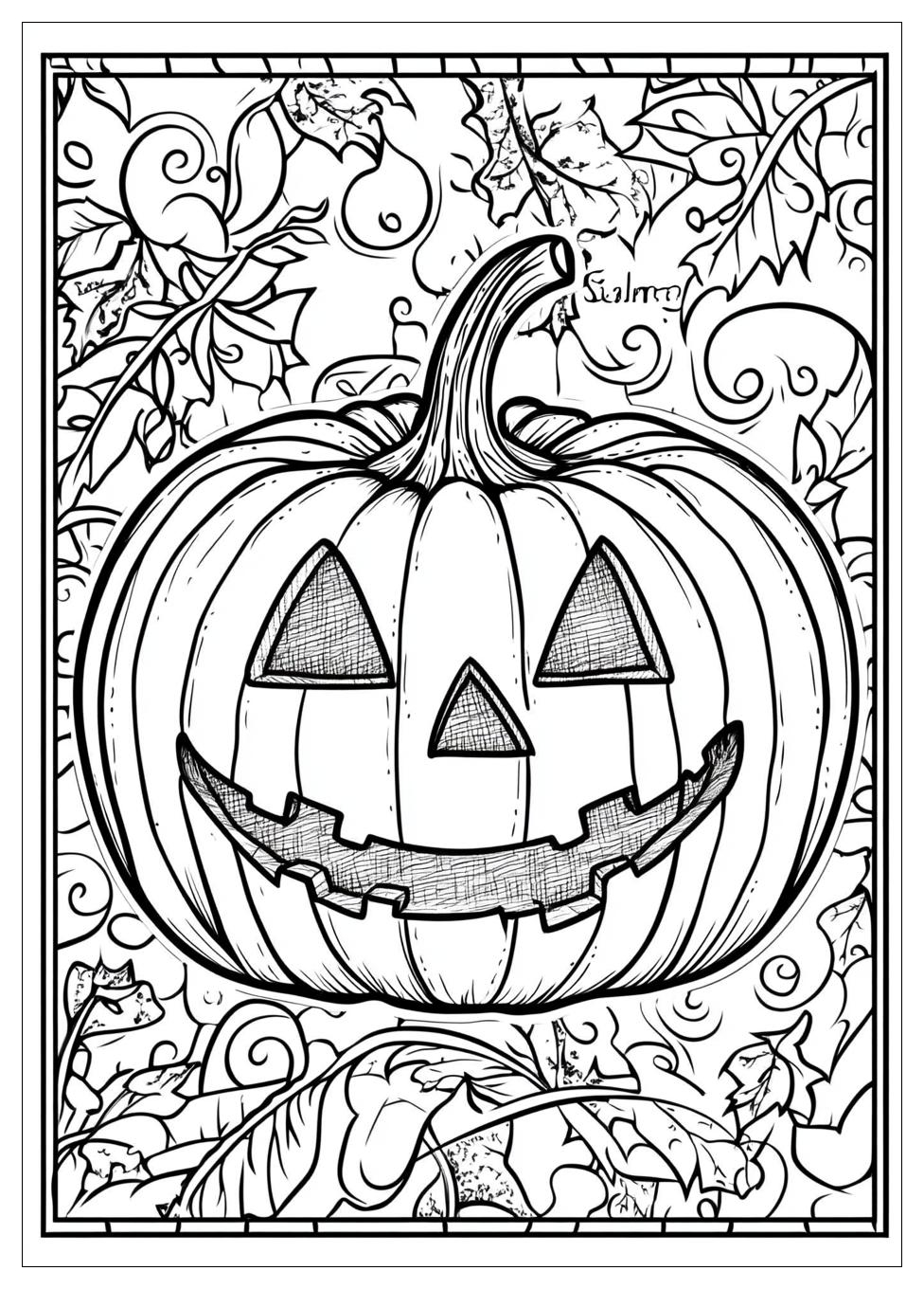 Disegni Zucca Halloween Da Colorare 12