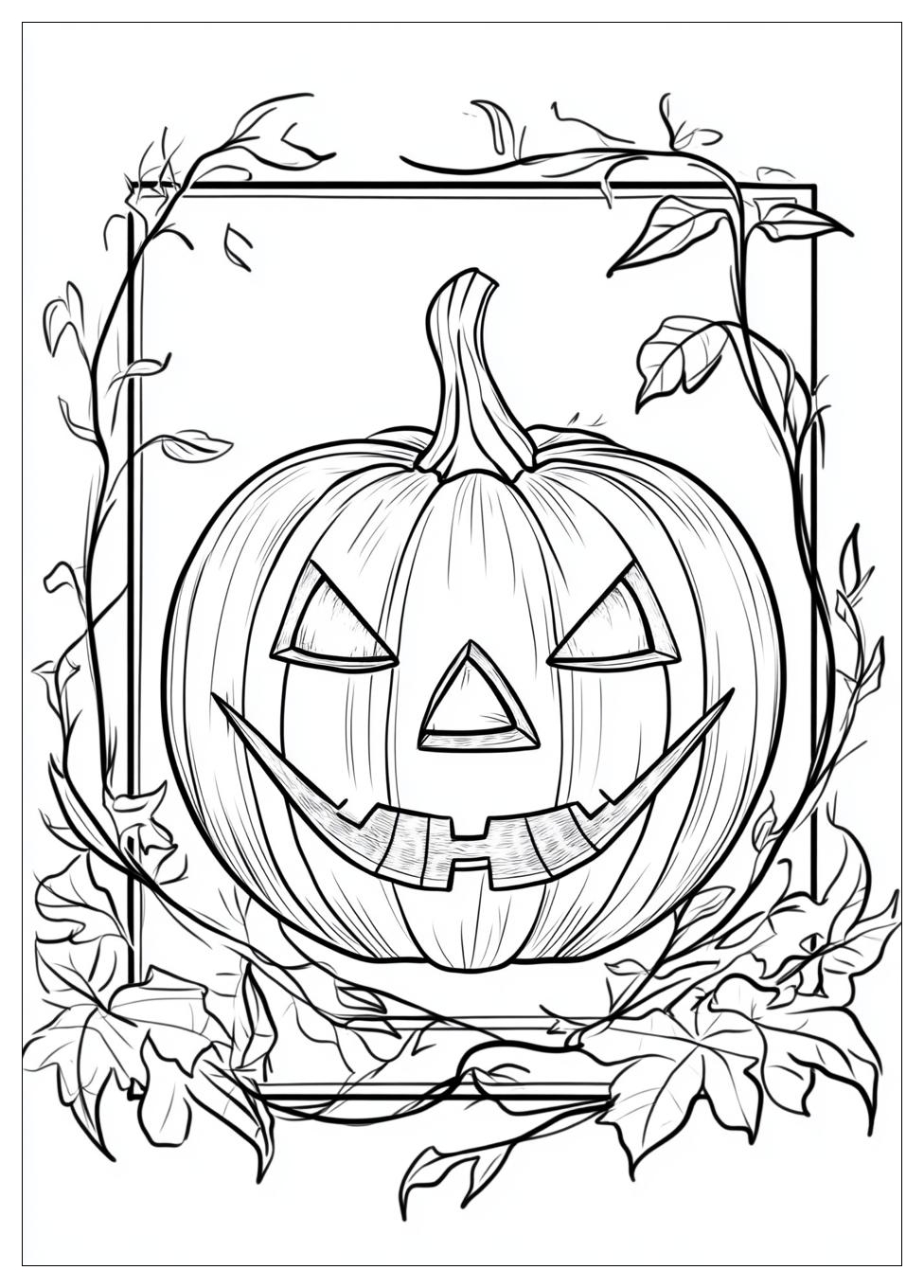 Disegni Zucca Halloween Da Colorare 16