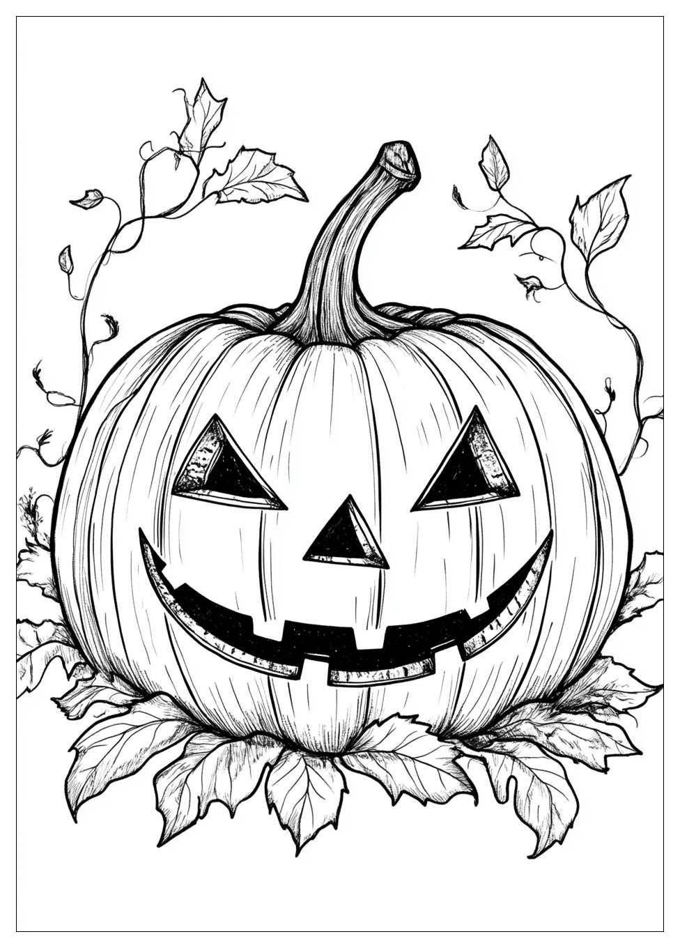 Disegni Zucca Halloween Da Colorare 24